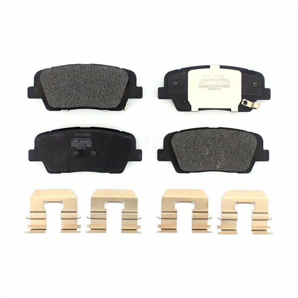 Positive Plus Rear Semi-Metallic Disc Brake Pads For Kia Sorento Hyundai Santa Fe Sport XL PPF-D1916